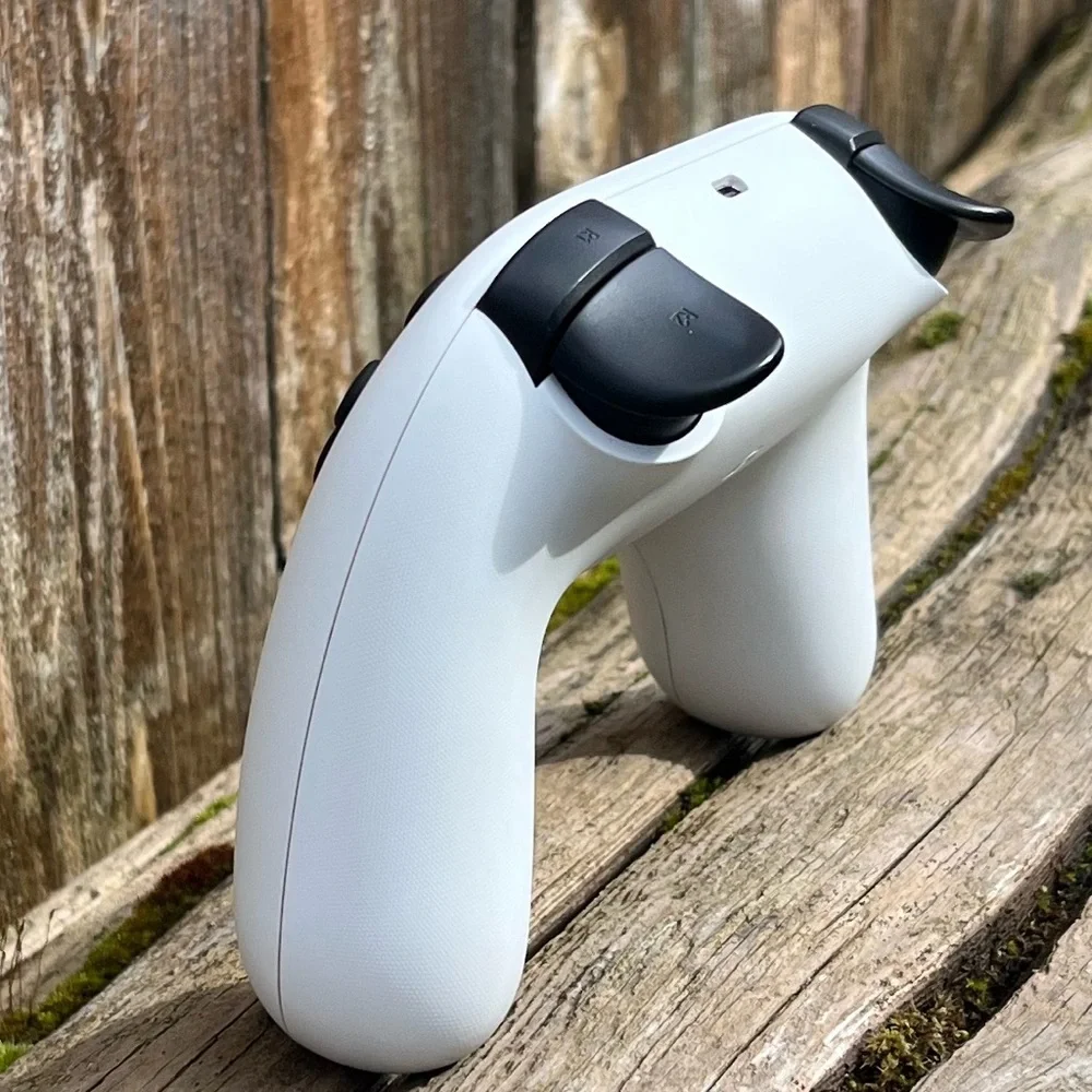 White Google Stadia Game Controller